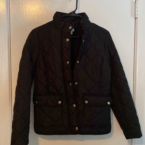 Quilted J.Crew Coat
